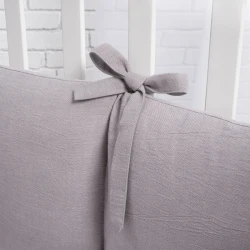 Бортики в кроватку Perina Soft Cotton Серо-Лиловый, 360x29 см купить в Кишиневе. Фото 3