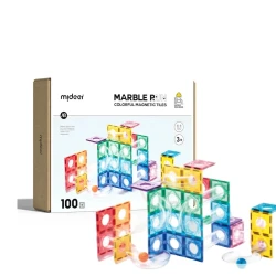 Set constructie magnetic Mideer Marble Run, 100 elemente cumpăra în Chișinau. Foto 2