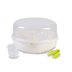 Sterilizator biberoane cu abur pentru microunde Moni Fresh White & Green cumpăra în Chișinau. Foto 2