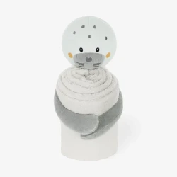 Păturică cu jucărie Kikkaboo Seally Me Grey, 70x100 cm cumpăra în Chișinau. Foto 2