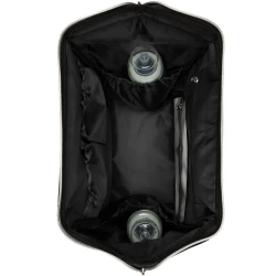 Сумка для коляски KikkaBoo Siena Black and Silver купить в Кишиневе. Фото 8