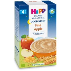 Каша HIPP с рисом и пшеницой с молоком, с яблоками (4+ мес),  250 гр купить в Кишиневе. Фото 1