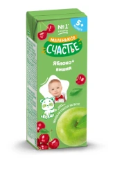 Suc din mar-visina Маленькое Счастье (5+ luni), 200ml cumpăra în Chișinau. Foto 1