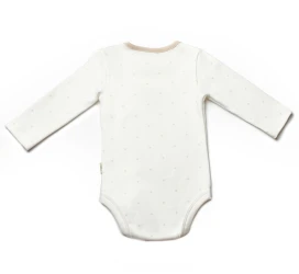 Body cu mânecă lungă BabyCosy Ecru & Ivory, 2 buc. (1-3L) cumpăra în Chișinau. Foto 4