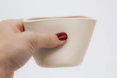 Cană Babyjem Silicon Cup Ecru, 150 ml cumpăra în Chișinau. Foto 5