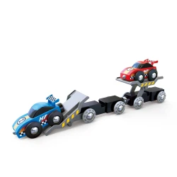 Поезд Hape Race Car Transporter купить в Кишиневе. Фото 5