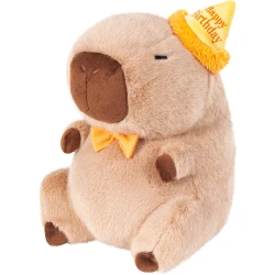 Jucărie de pluș Capybara Happy Birthday, 20 cm cumpăra în Chișinau. Foto 1