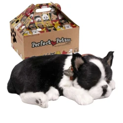 Jucărie de pluș Perfect Petzzz Terrier Boston Negru & Alb, 26 cm cumpăra în Chișinau. Foto 2