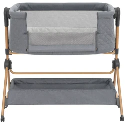 Patuc Co-sleeper + Scaun de masa 2 in 1 KikkaBoo Sleat Me Grey cumpăra în Chișinau. Foto 6