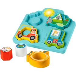 Игрушка-сортер Fisher Price "Транспорт - формы и звуки" купить в Кишиневе. Фото 1