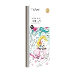 Книжка-раскраска с акварелью Mideer Fairy Tale Dream купить в Кишиневе. Фото 1