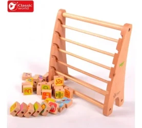 Abacus-alfabet din lemn Classic World cumpăra în Chișinau. Foto 5