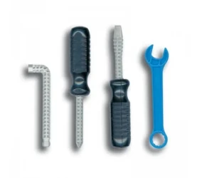 Конструкторы Quercetti Tecno Toolbox, 128 элементов купить в Кишиневе. Фото 3