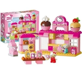 Set construcție Androni Giocattoli Hello Kitty Bucătărie, 82 elemente cumpăra în Chișinau. Foto 1