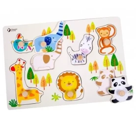Puzzle Classic World Zoo cumpăra în Chișinau. Foto 1