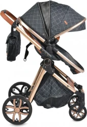 Carucior 2 in 1 transformabil Moni Alma Black cumpăra în Chișinau. Foto 11